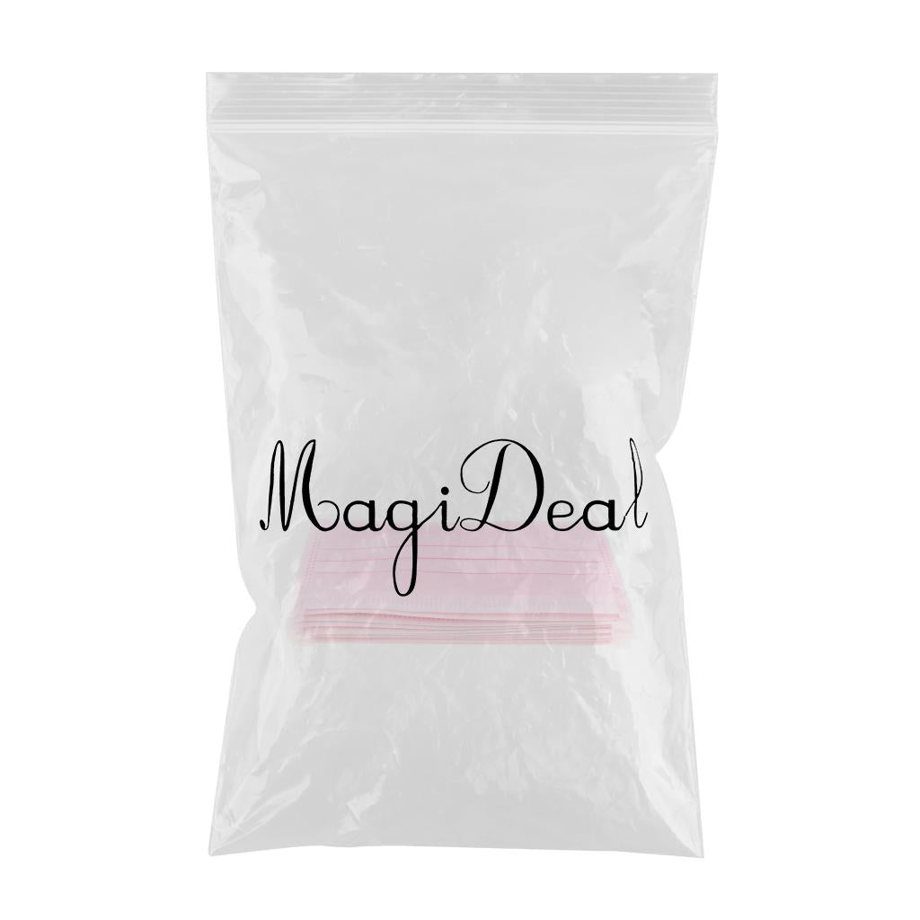 10 Pieces 3-Ply Melt-blown Disposable Mask Comfortable Ear loop pink