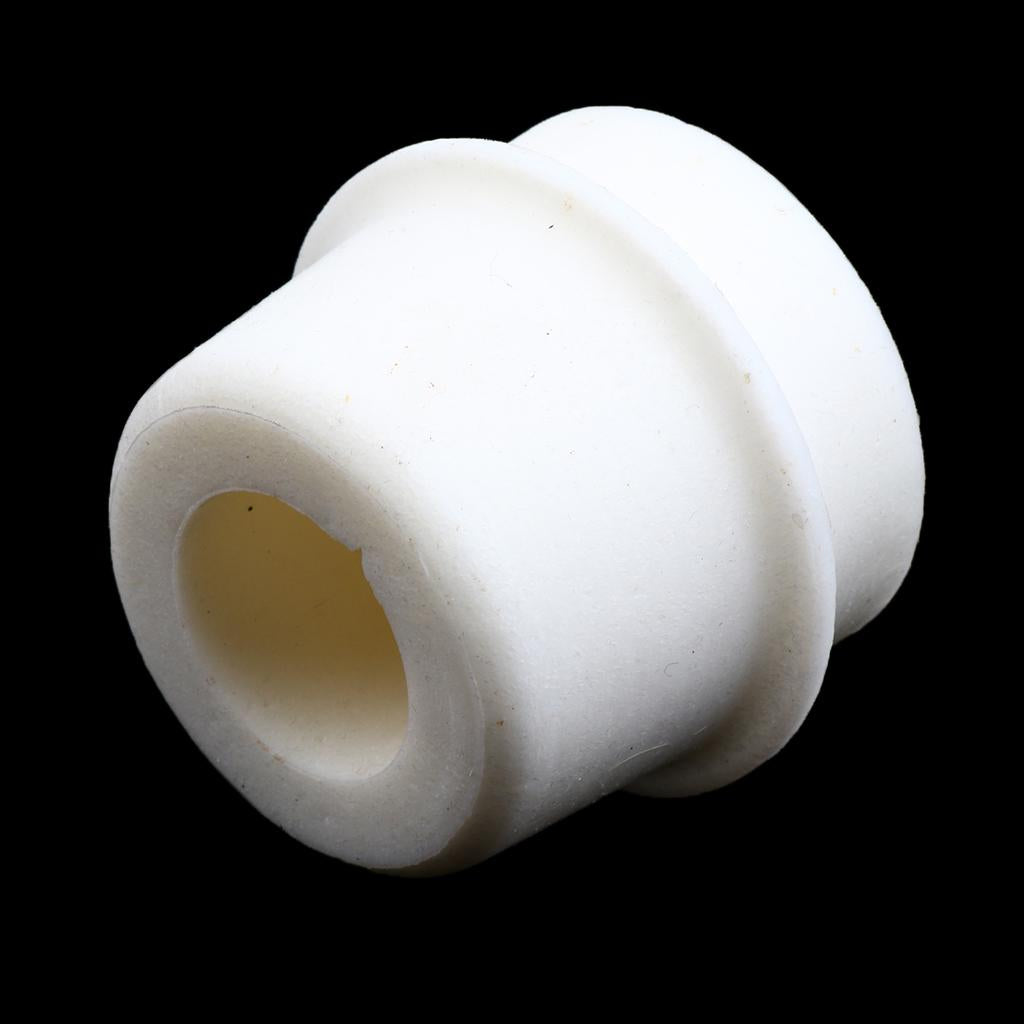 White Silicone Rubber Stopper Plug Cap for Flask, Test Tube, Bottle 48-53mm