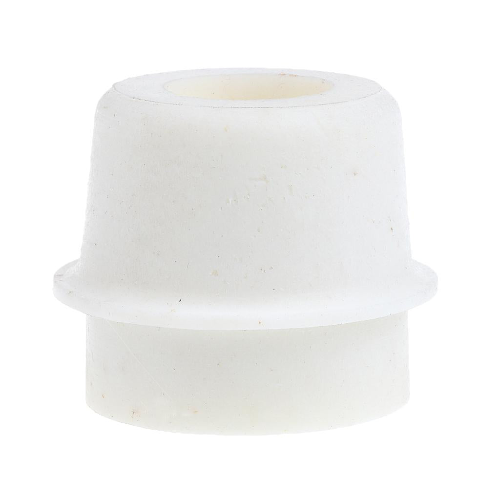 White Silicone Rubber Stopper Plug Cap for Flask, Test Tube, Bottle 48-53mm