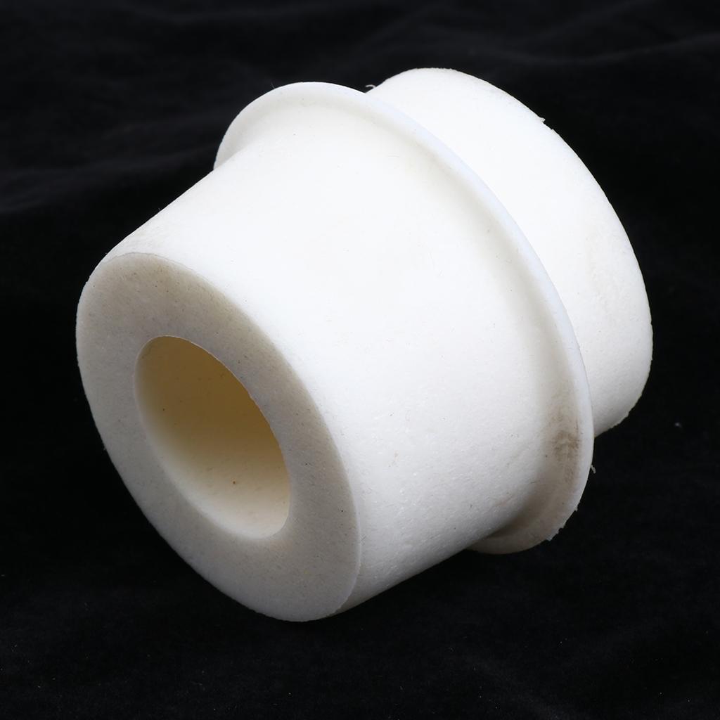 White Silicone Rubber Stopper Plug Cap for Flask, Test Tube, Bottle 53-60mm