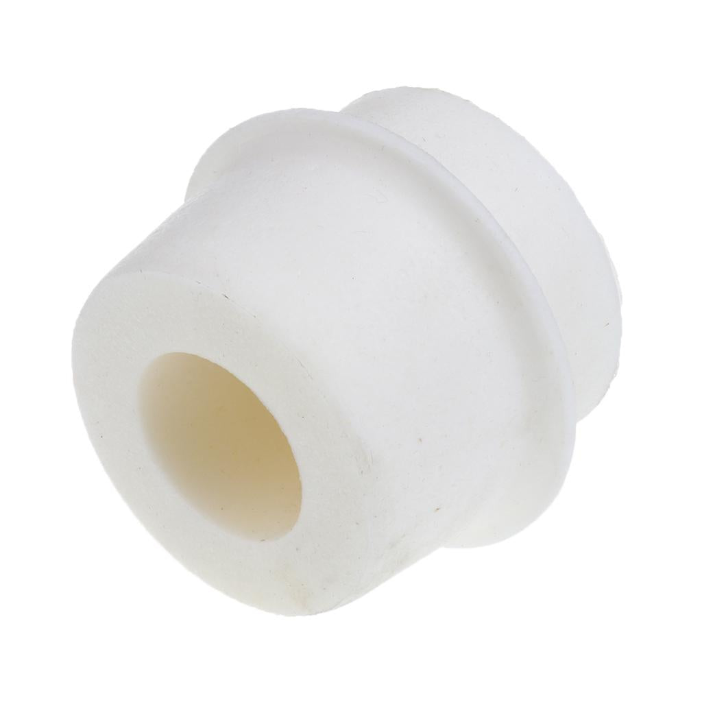 White Silicone Rubber Stopper Plug Cap for Flask, Test Tube, Bottle 53-60mm