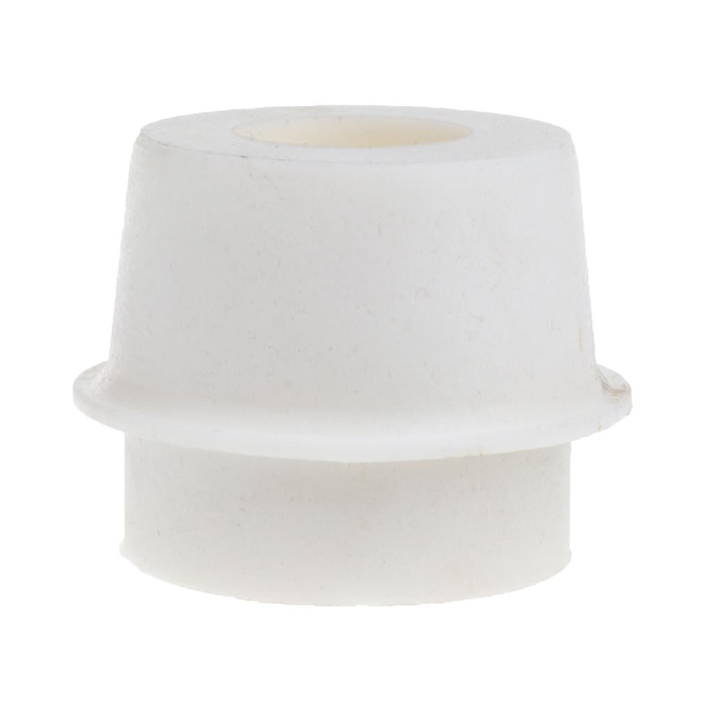 White Silicone Rubber Stopper Plug Cap for Flask, Test Tube, Bottle 53-60mm