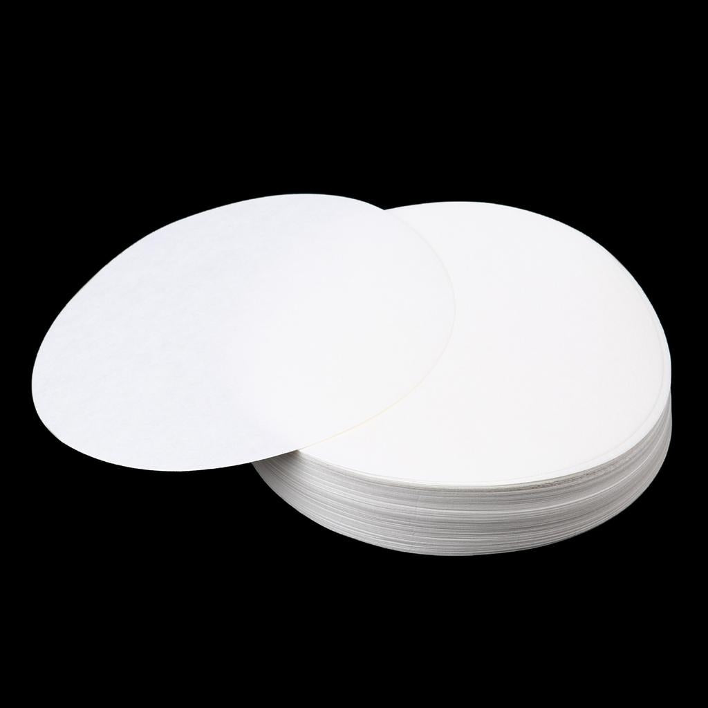 Pack of 100 Pieces Lab Ashless Quantitative Filter Paper 30-50um 12.5cm