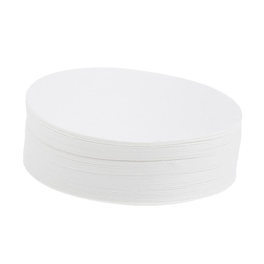 100 Pieces Ashless Quantitative Filter Paper Circles Round Slow 1-3um 7cm