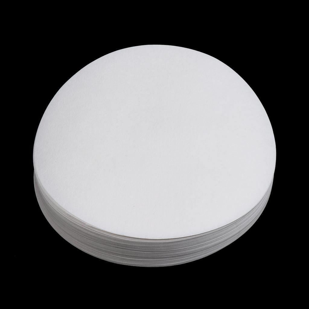 100 Pieces Ashless Quantitative Filter Paper Circles Fast 80-120um 11cm