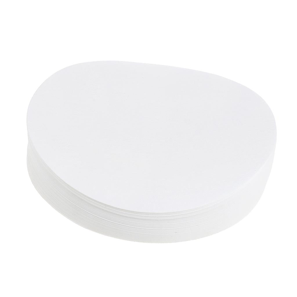 100 Pieces Ashless Quantitative Filter Paper Circles Fast 80-120um 11cm