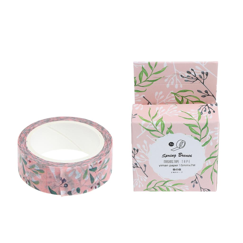 DIY Notebook Decorative Masking Tape Adhesive Paper Sticker 15mm x 7M 3