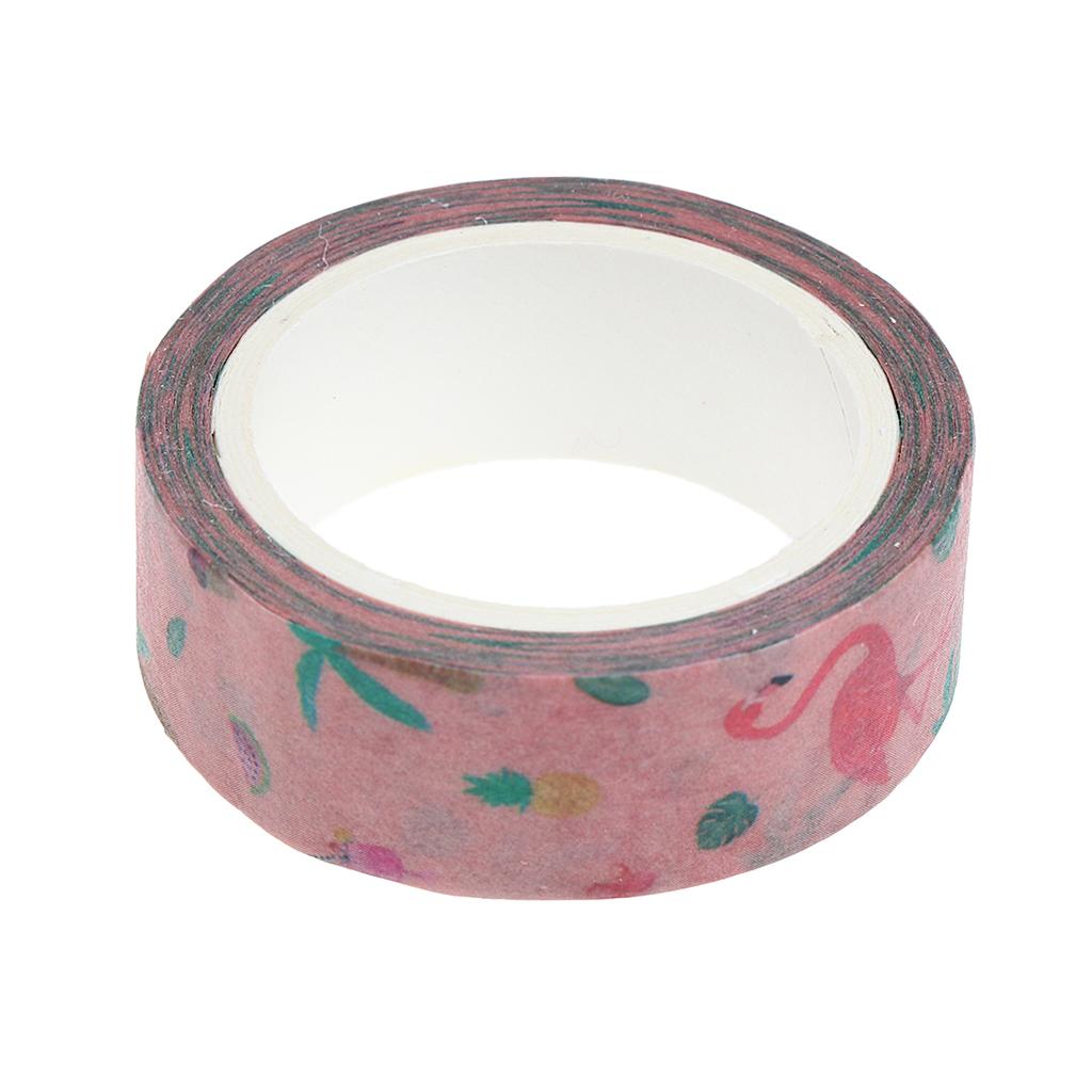 DIY Notebook Decorative Masking Tape Adhesive Paper Sticker 15mm x 7M 4