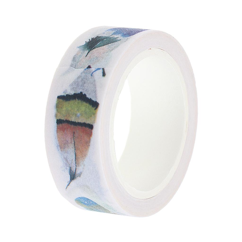 DIY Notebook Decorative Masking Tape Adhesive Paper Sticker 15mm x 7M 5