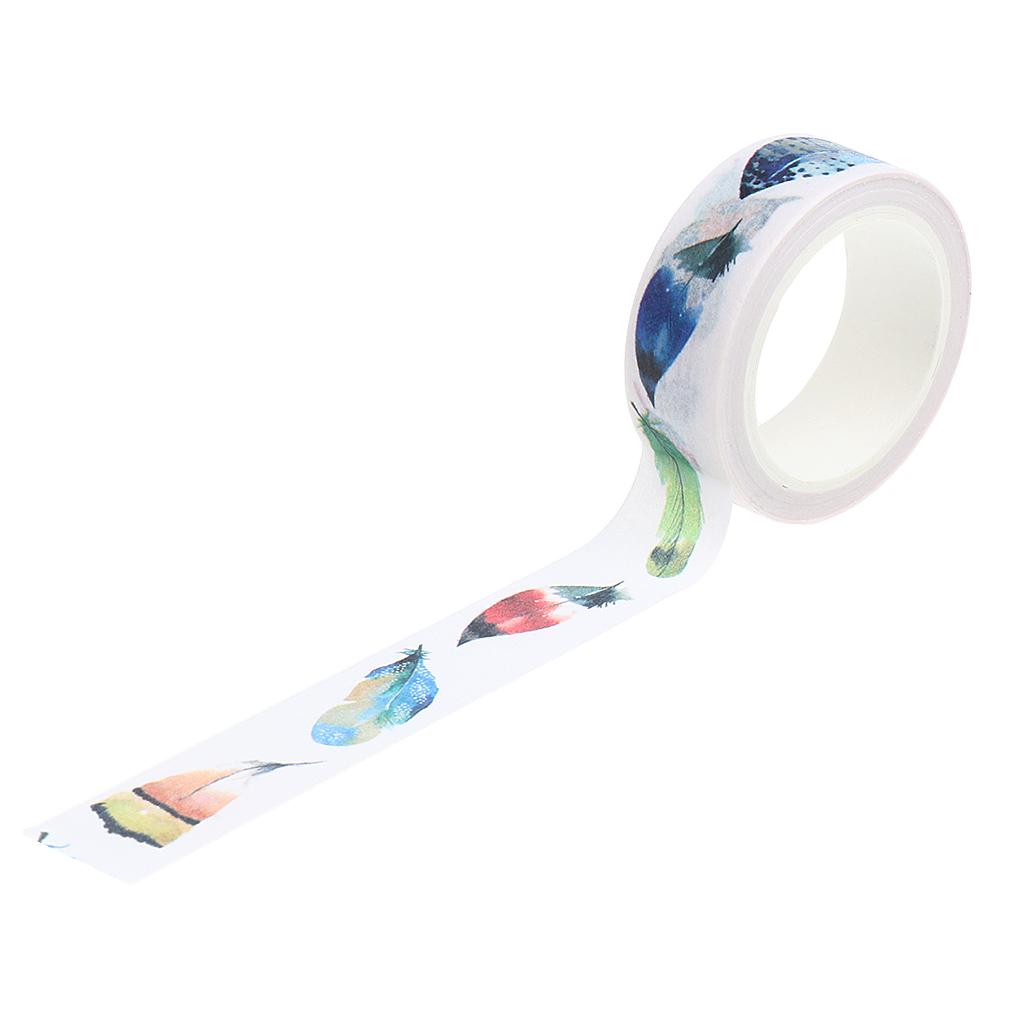 DIY Notebook Decorative Masking Tape Adhesive Paper Sticker 15mm x 7M 5