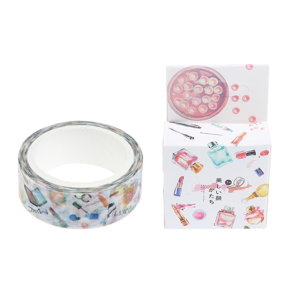 DIY Notebook Decorative Masking Tape Adhesive Paper Sticker 15mm x 7M 9