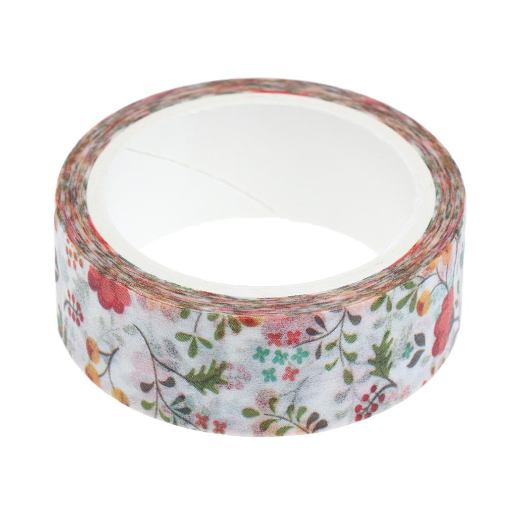 DIY Notebook Decorative Masking Tape Adhesive Paper Sticker 15mm x 7M 10