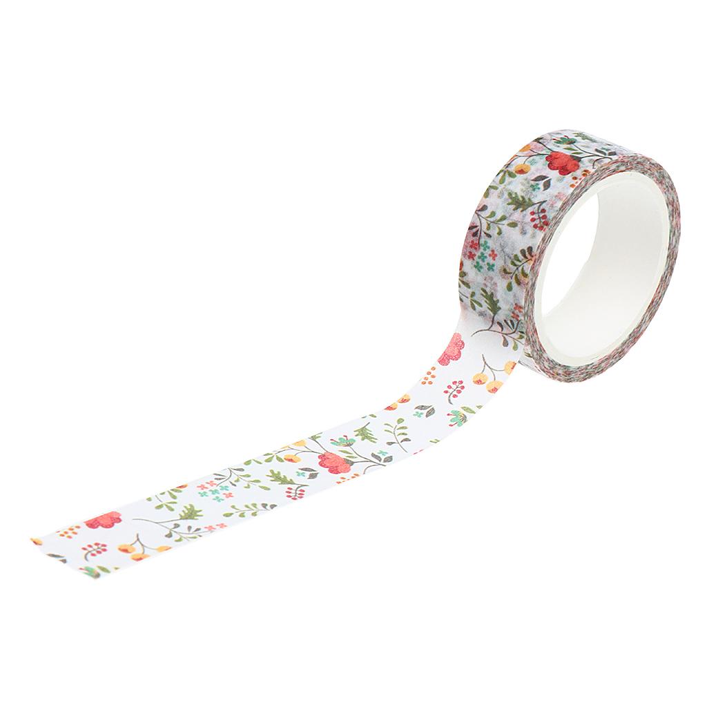DIY Notebook Decorative Masking Tape Adhesive Paper Sticker 15mm x 7M 10