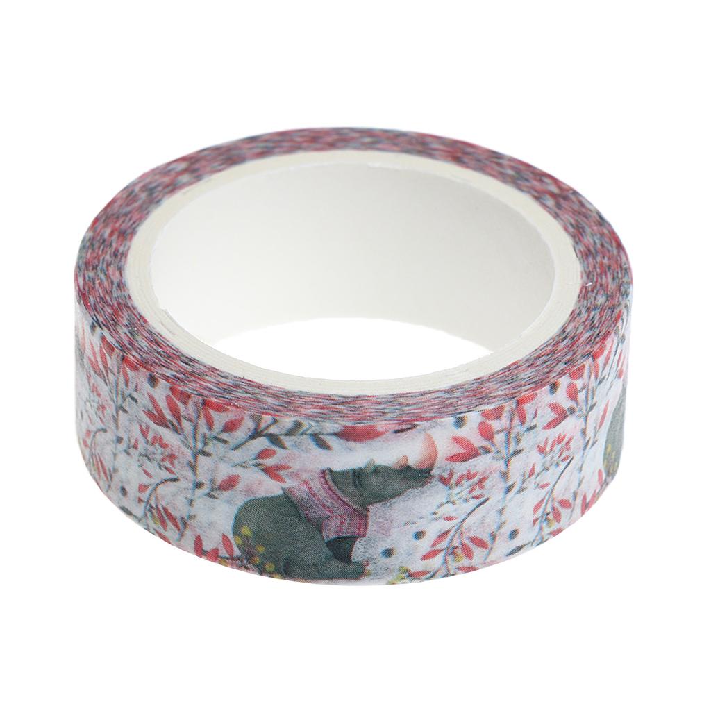DIY Notebook Decorative Masking Tape Adhesive Paper Sticker 15mm x 7M 14
