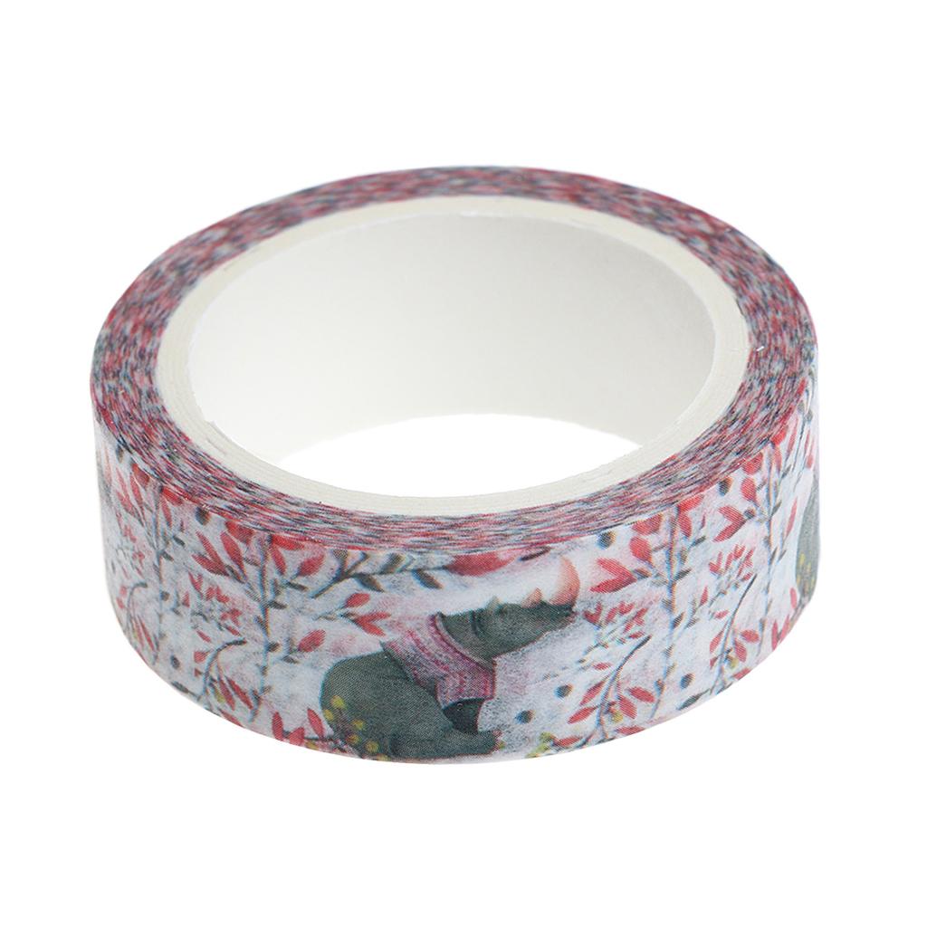 DIY Notebook Decorative Masking Tape Adhesive Paper Sticker 15mm x 7M 14