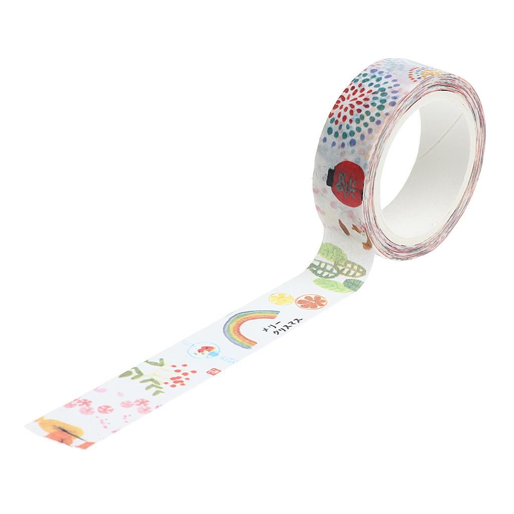 DIY Notebook Decorative Masking Tape Adhesive Paper Sticker 15mm x 7M 16