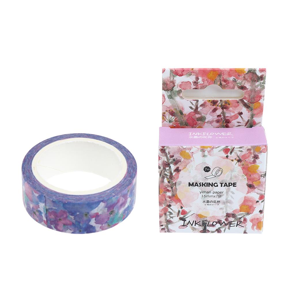 DIY Notebook Decorative Masking Tape Adhesive Paper Sticker 15mm x 7M 19