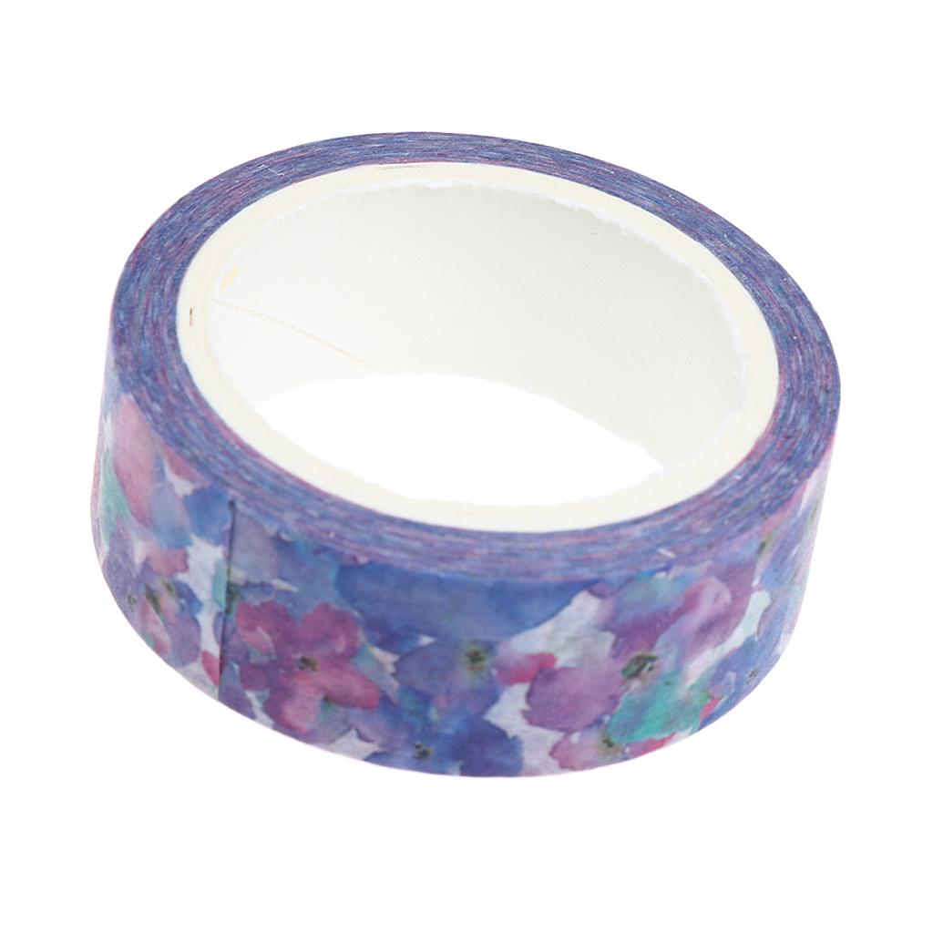 DIY Notebook Decorative Masking Tape Adhesive Paper Sticker 15mm x 7M 19