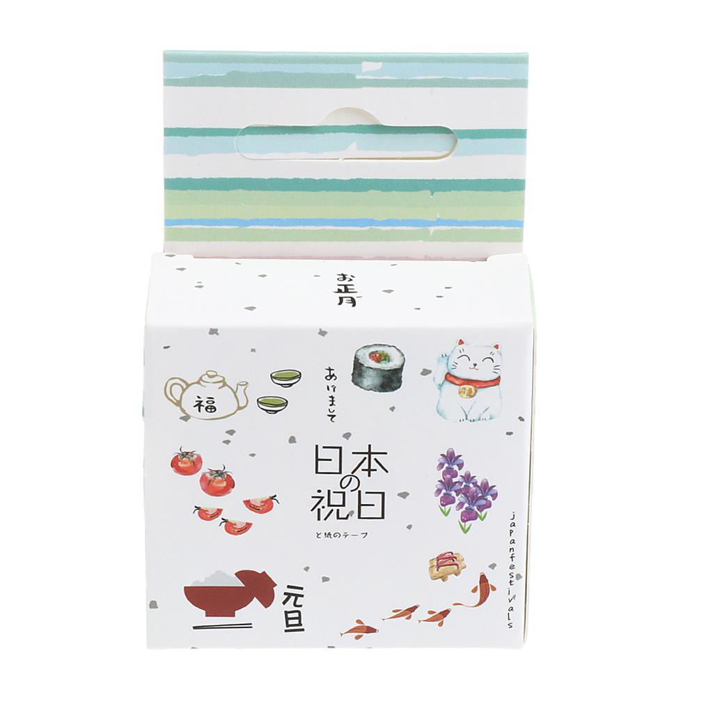DIY Notebook Decorative Masking Tape Adhesive Paper Sticker 15mm x 7M 20