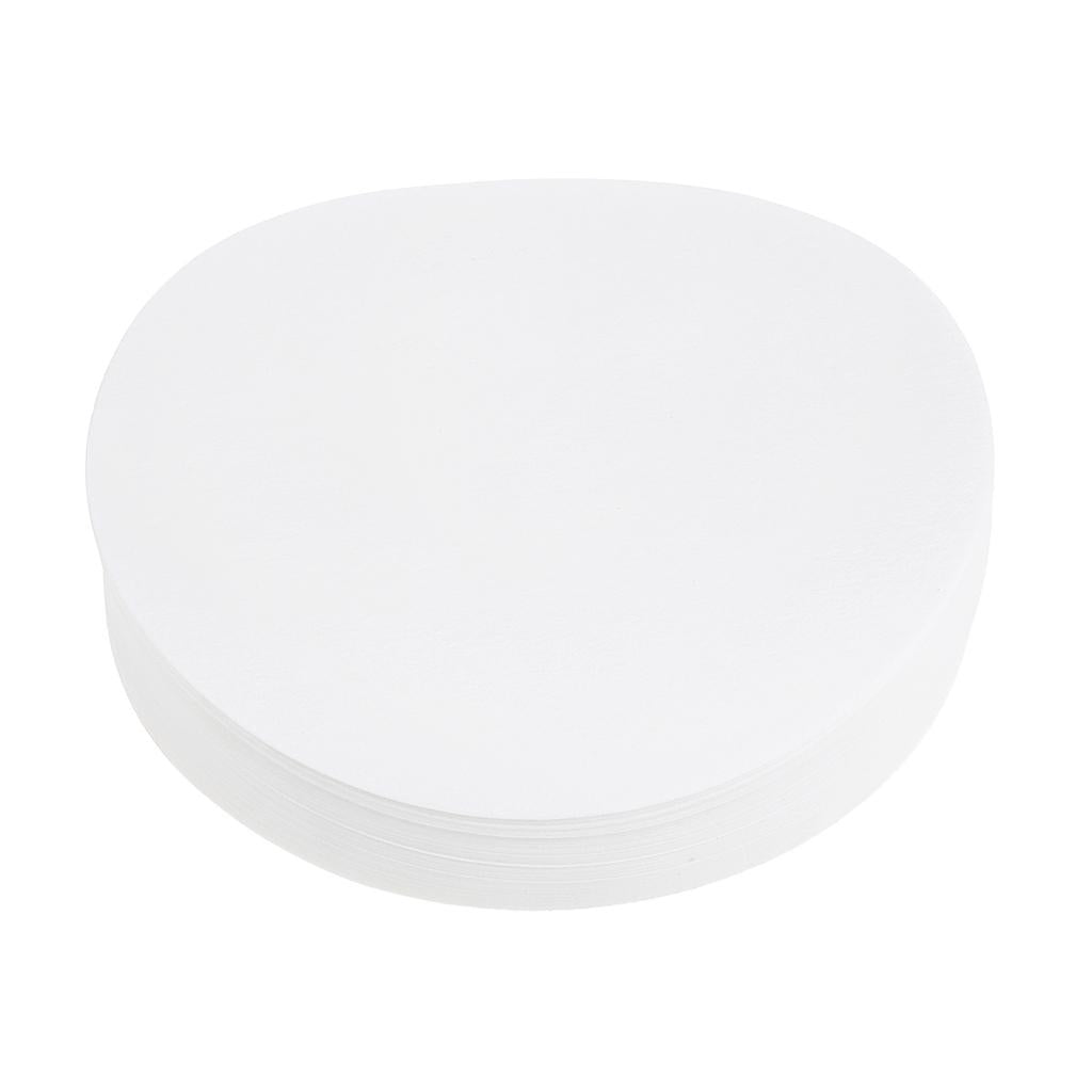 100 Pieces Ashless Quantitative Filter Paper Circles Round Slow 11cm