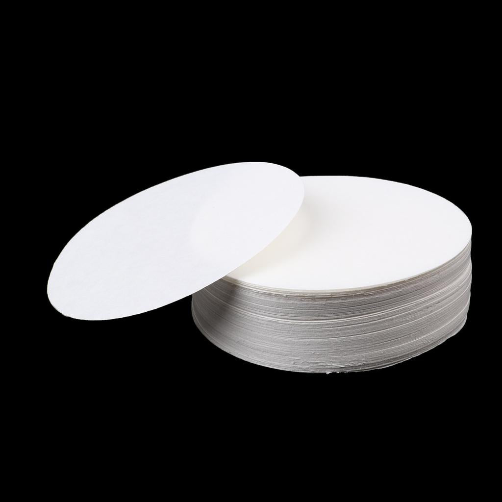 Pack of 100 Pieces Lab Ashless Quantitative Filter Paper 30-50um 7cm
