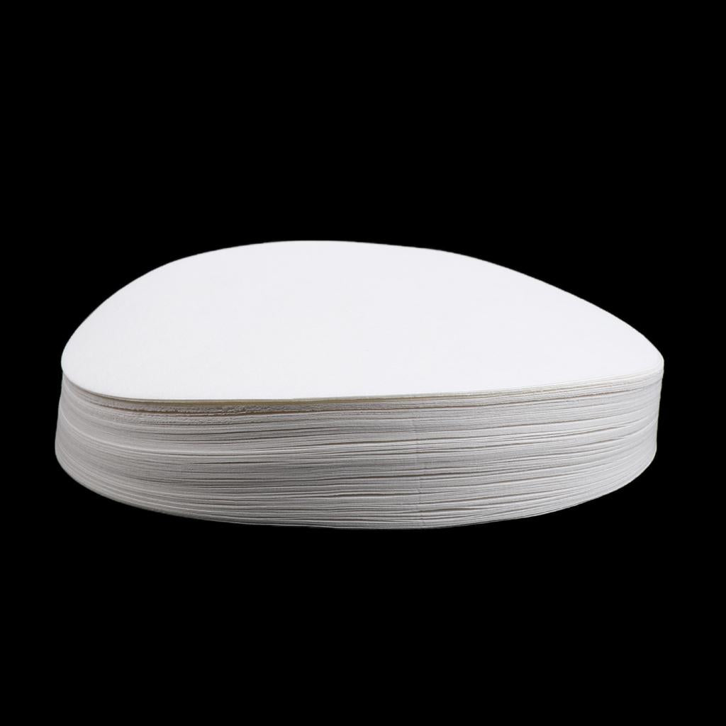 100 Pieces Ashless Quantitative Filter Paper Circles Fast 80-120um 12.5cm