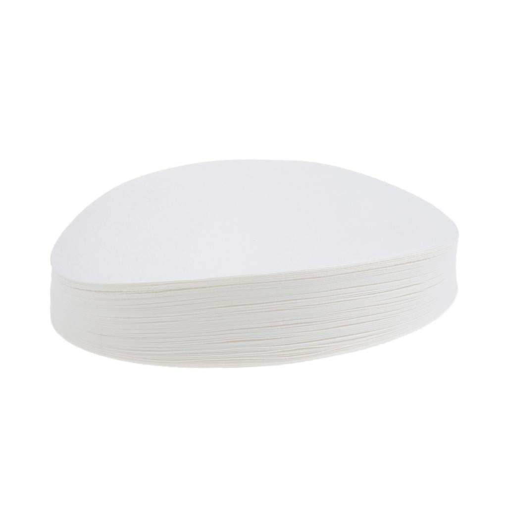 100 Pieces Ashless Quantitative Filter Paper Circles Fast 80-120um 12.5cm