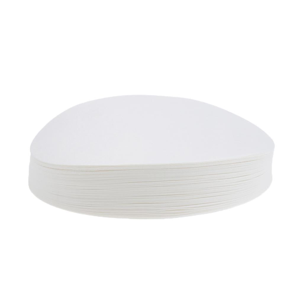 100 Pieces Ashless Quantitative Filter Paper Circles Fast 80-120um 12.5cm