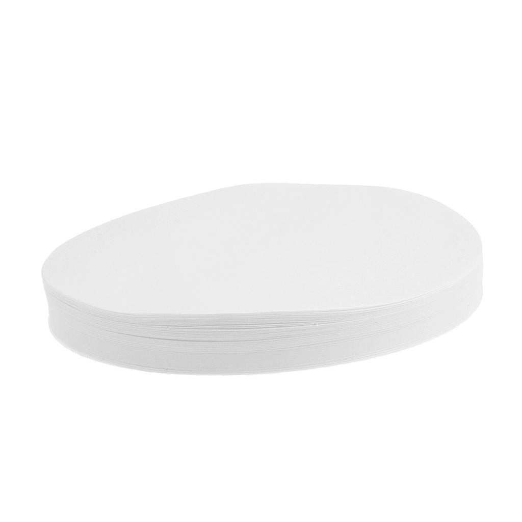 100 Pieces Ashless Quantitative Filter Paper Circles Fast 80-120um 15cm