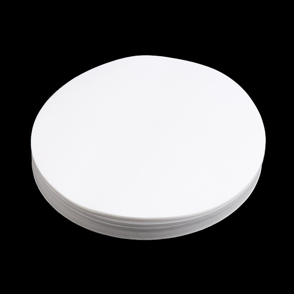 100 Pieces Ashless Quantitative Filter Paper Circles Fast 80-120um 15cm