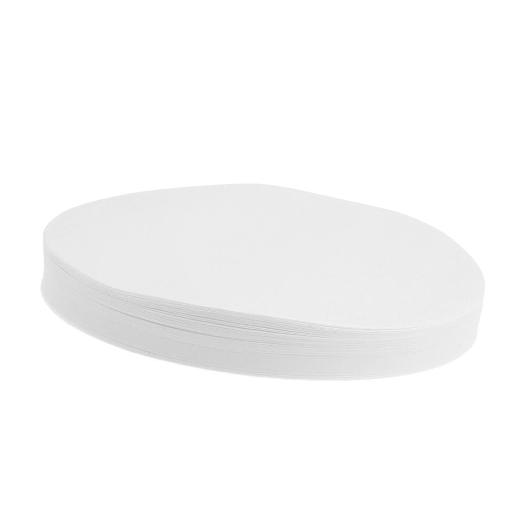 100 Pieces Ashless Quantitative Filter Paper Circles Fast 80-120um 15cm