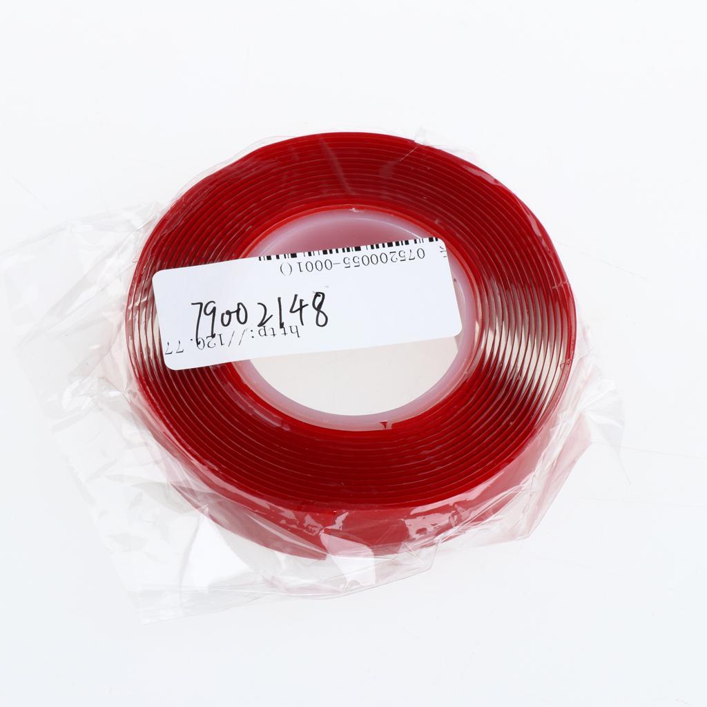 1 Piece Acrylic Double Sided Tape Roll Heat Resistant Durable Stable 15mm