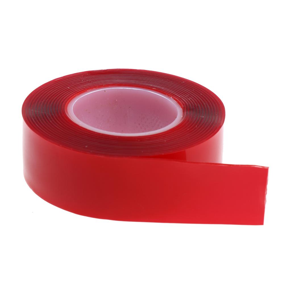 1 Piece Acrylic Double Sided Tape Roll Heat Resistant Durable Stable 25mm