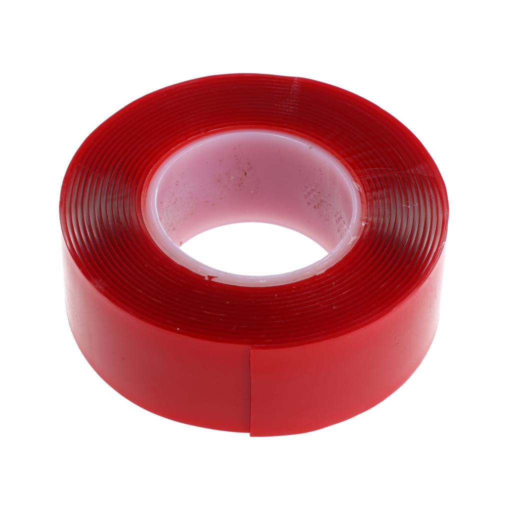 1 Piece Acrylic Double Sided Tape Roll Heat Resistant Durable Stable 25mm