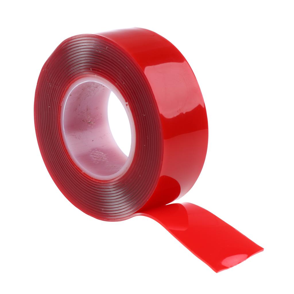 1 Piece Acrylic Double Sided Tape Roll Heat Resistant Durable Stable 25mm