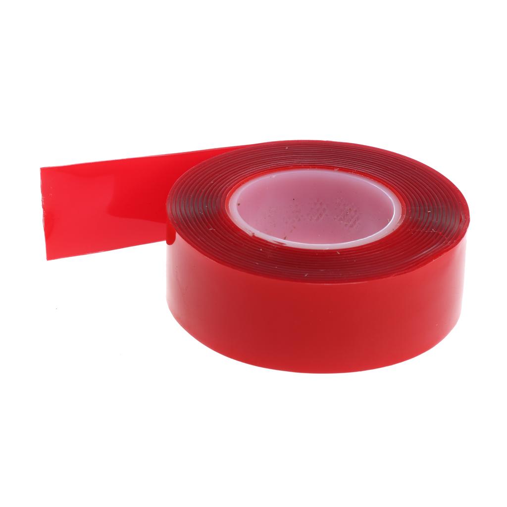 1 Piece Acrylic Double Sided Tape Roll Heat Resistant Durable Stable 25mm