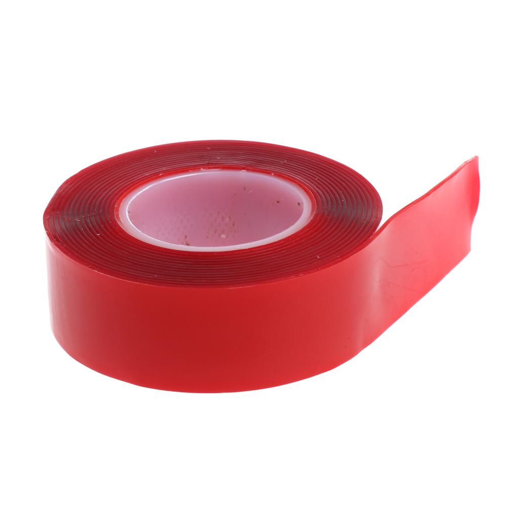 1 Piece Acrylic Double Sided Tape Roll Heat Resistant Durable Stable 25mm