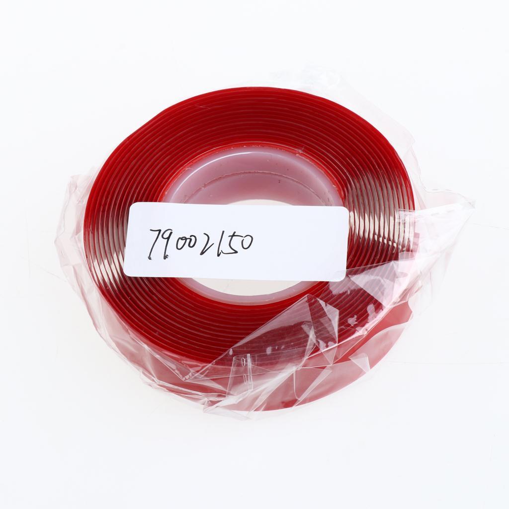 1 Piece Acrylic Double Sided Tape Roll Heat Resistant Durable Stable 20mm