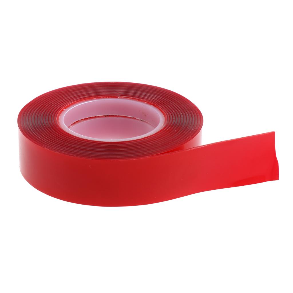 1 Piece Acrylic Double Sided Tape Roll Heat Resistant Durable Stable 20mm