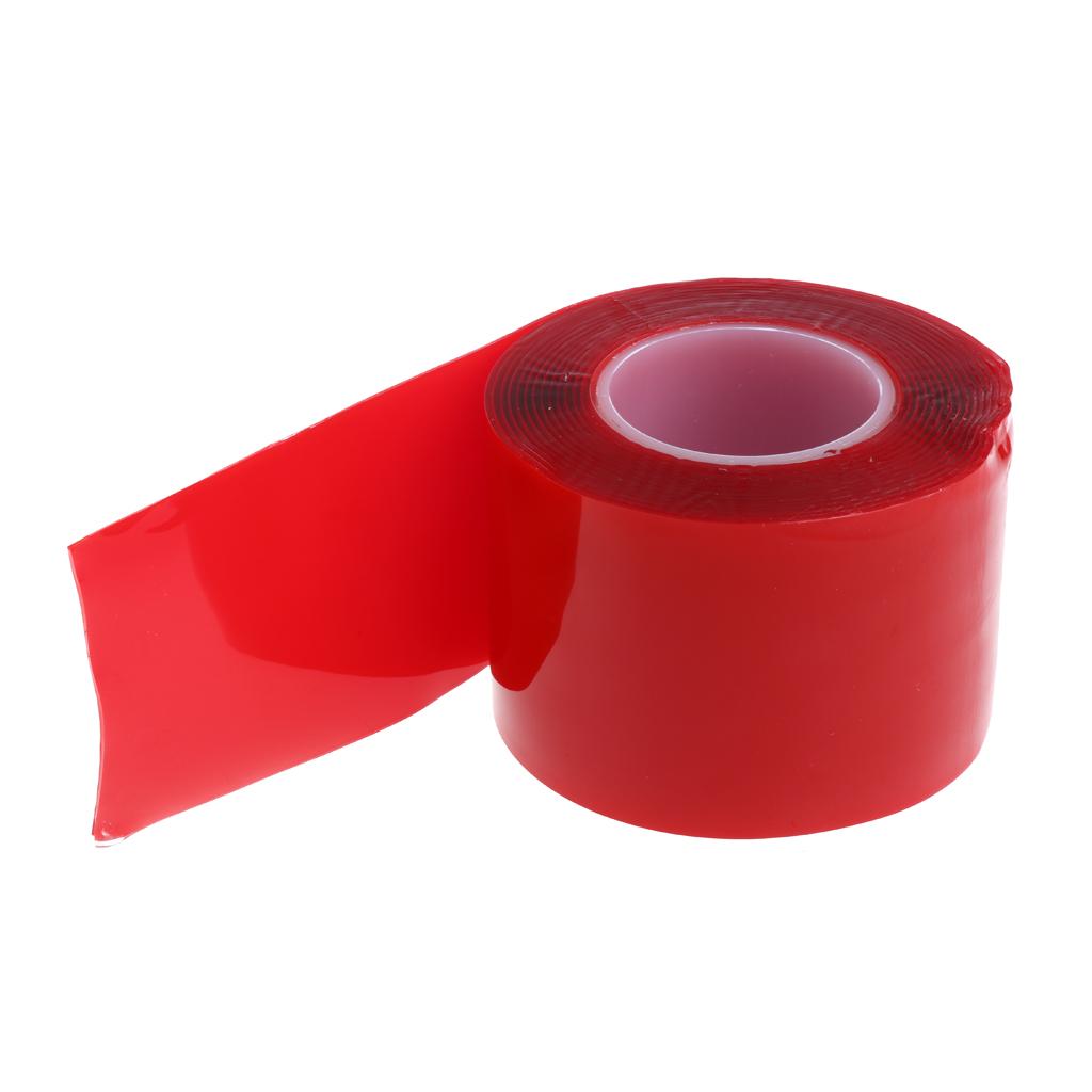 1 Piece Acrylic Double Sided Tape Roll Heat Resistant Durable Stable 50mm