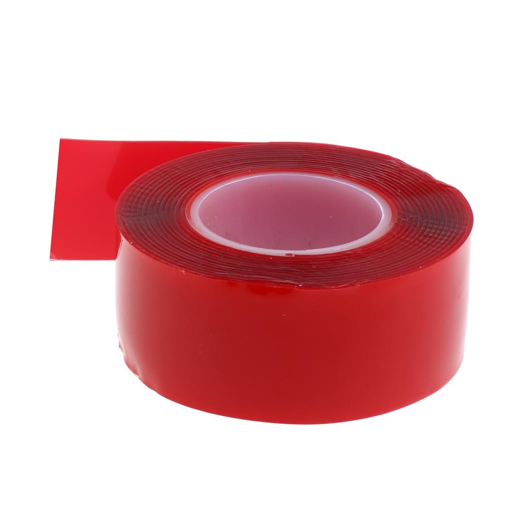 1 Piece Acrylic Double Sided Tape Roll Heat Resistant Durable Stable 30mm