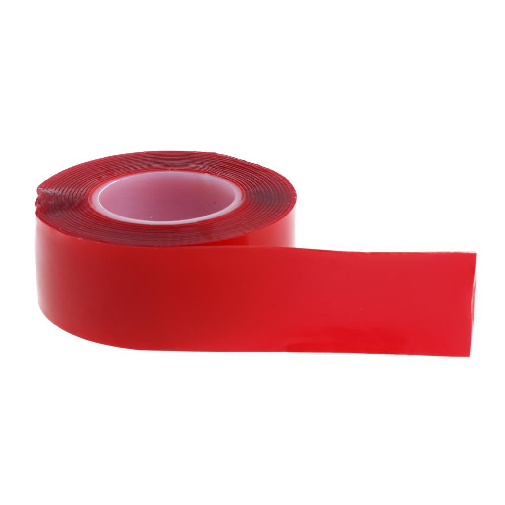 1 Piece Acrylic Double Sided Tape Roll Heat Resistant Durable Stable 30mm