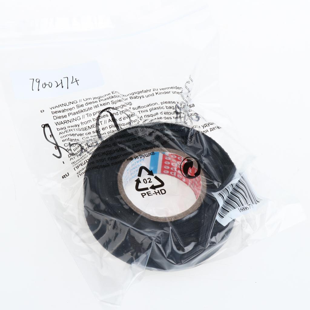 15m Automotive Car Cable Looms Harness Wiring Tape Adhesive Fleece Cloth