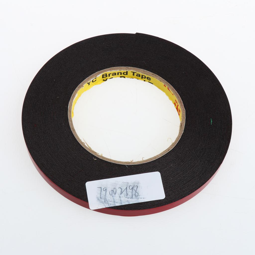 Double Sided Self Strong Adhesive Foam Sponge Tape Waterproof  Width 10mm