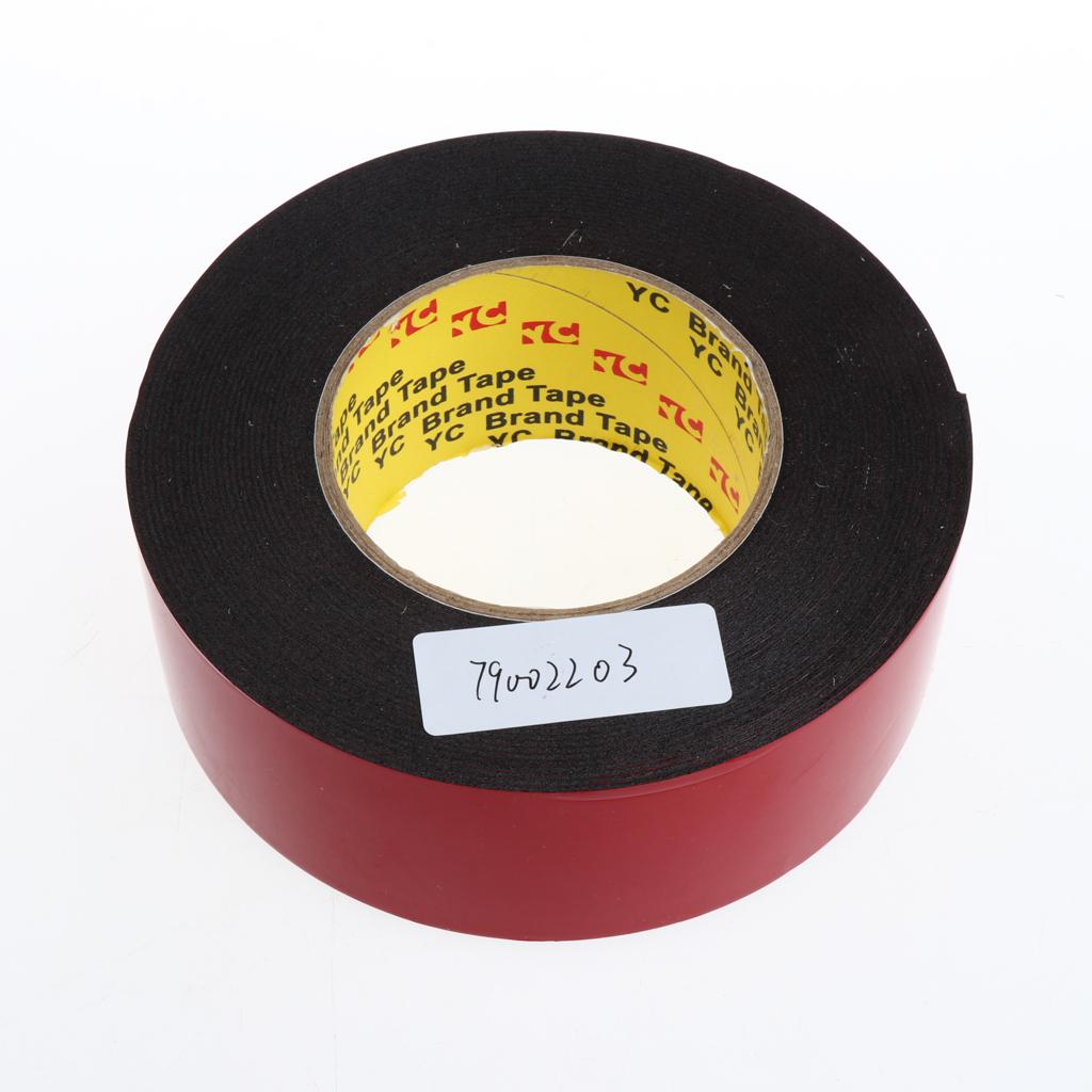 Double Sided Self Strong Adhesive Foam Sponge Tape Waterproof  Width 50mm