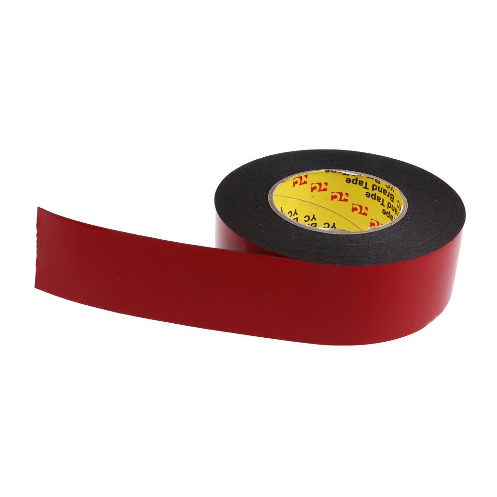 Double Sided Self Strong Adhesive Foam Sponge Tape Waterproof  Width 50mm