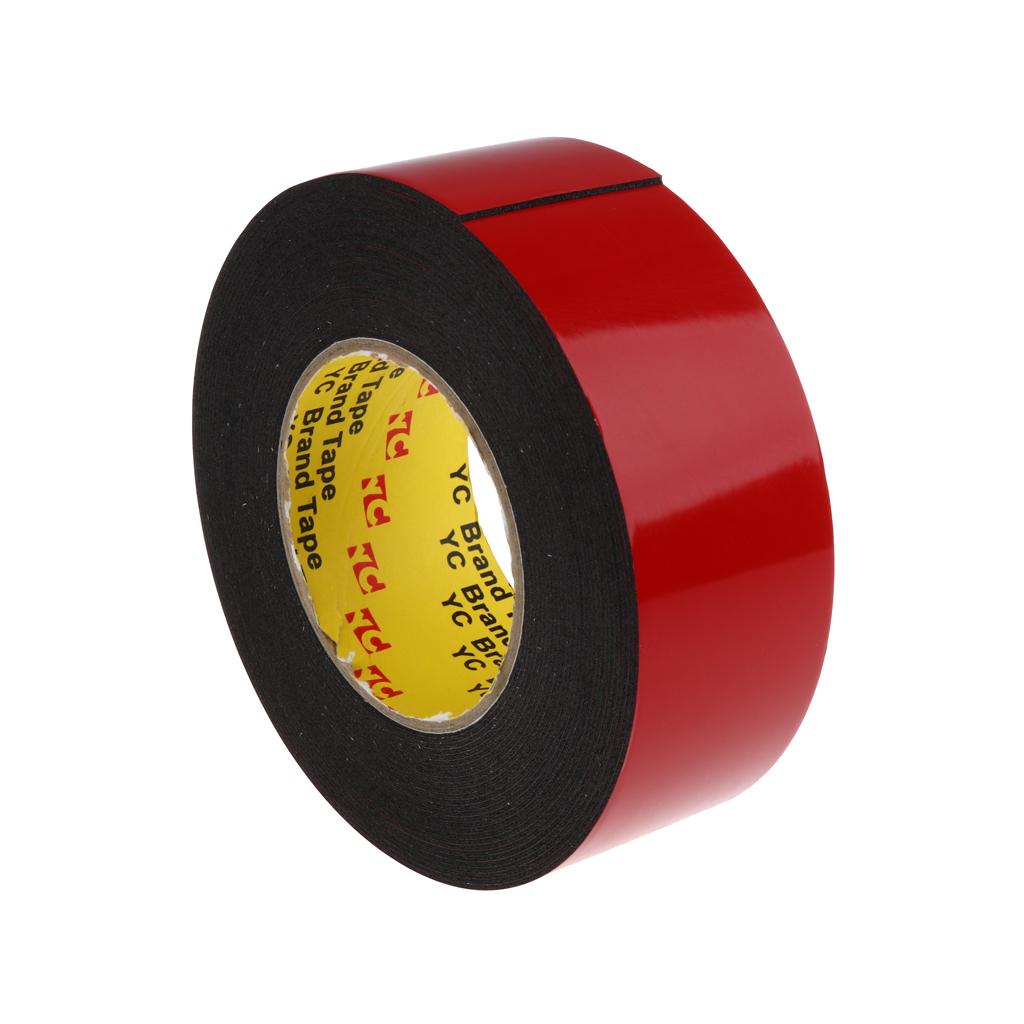 Double Sided Self Strong Adhesive Foam Sponge Tape Waterproof  Width 50mm