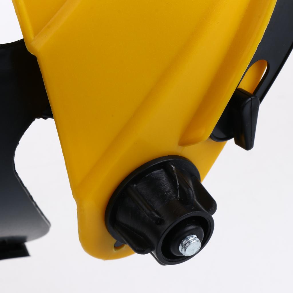 Welding Safety Face Shields Head Mounted Polycarbonate Helmet Gray