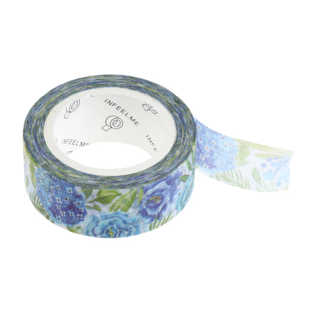 DIY Notebook Decorative Masking Tape Adhesive Paper Sticker 15mm x 10M #4