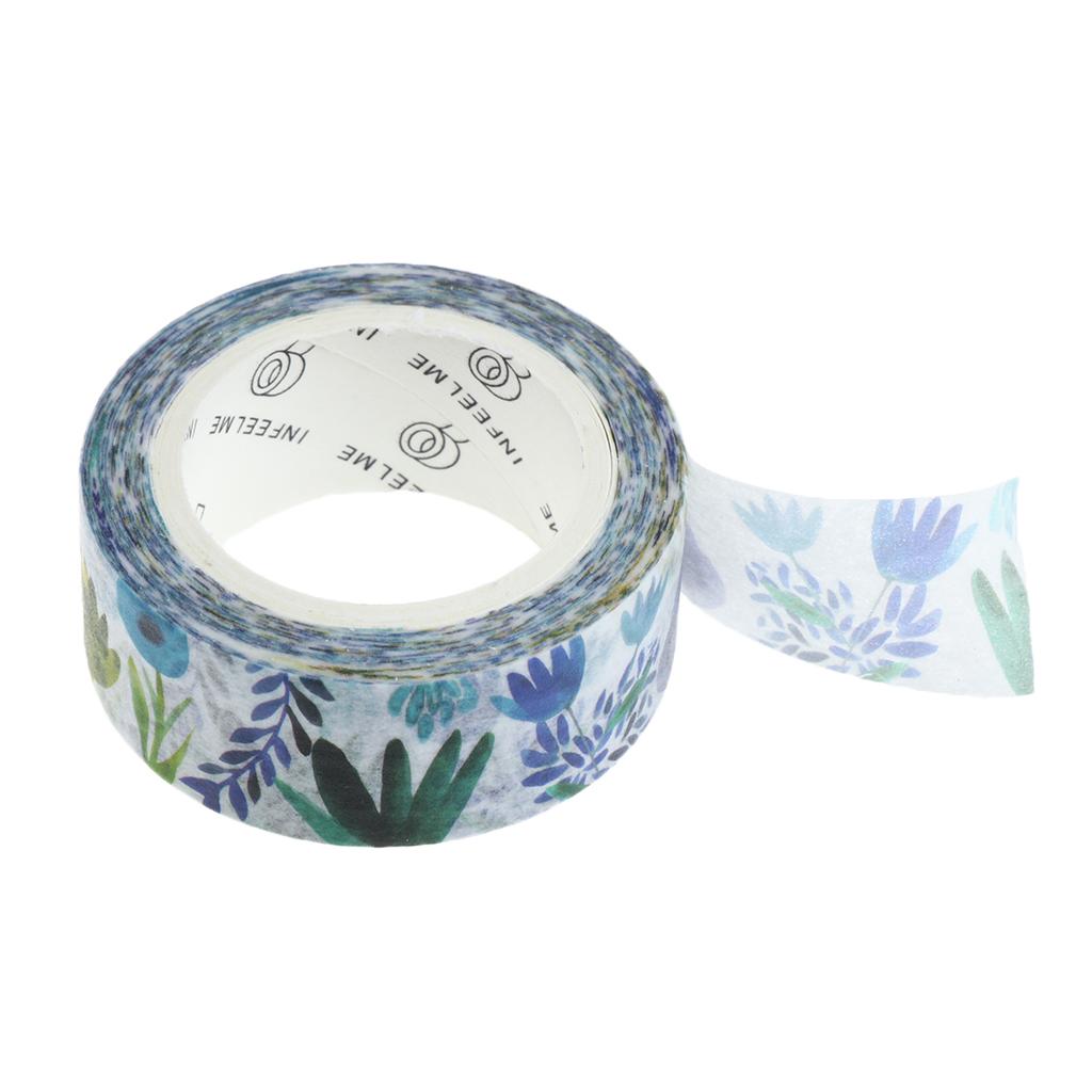 DIY Notebook Decorative Masking Tape Adhesive Paper Sticker 15mm x 10M #5